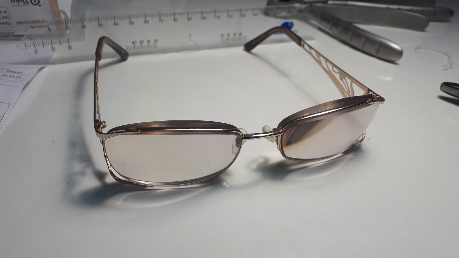 Центрирование линзы