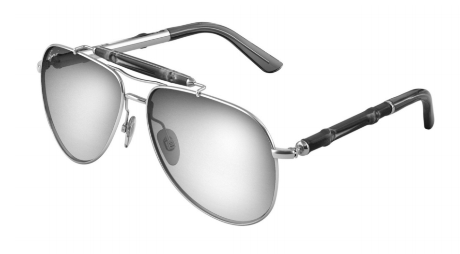 Авиаторы от GUCCI, украшенные бамбуком Авиаторы от GUCCI, украшенные бамбуком