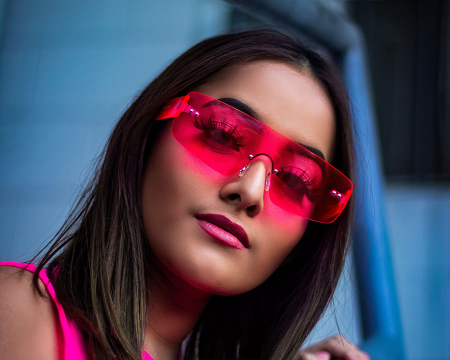 Розовые очки